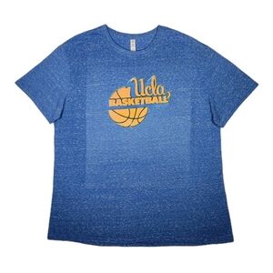 UCLA Bruins Basketball Shirt XL Blue Heather NCAA Collegiate Sportswear Retro